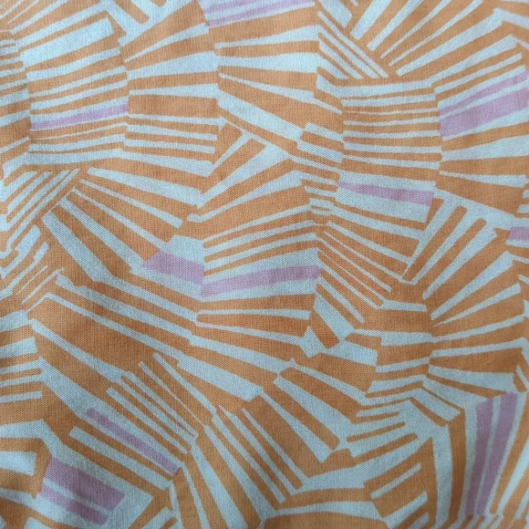 WORLD MARKET / orange and pink printed maxi dress / S/M - Picture 5 of 5